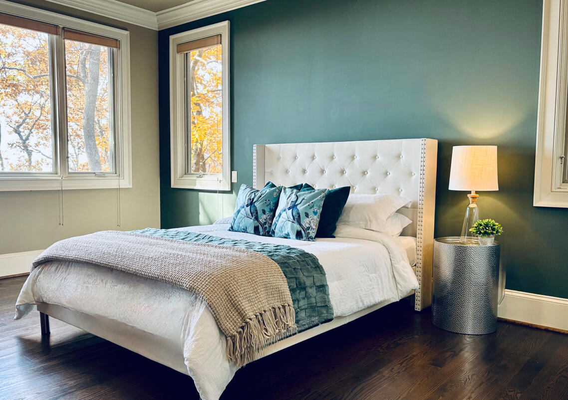 Big Canoe Staging Project. Combination of new & thrifted furnishings sold this home within a couple weeks. Buyers need a little inspiration for their eyes to land on, allowing them to see the homes true potential.