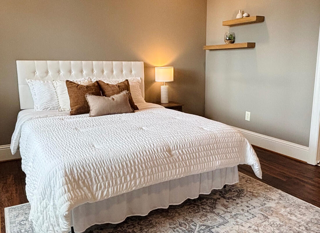 Big Canoe Staging Project. Combination of new & thrifted furnishings sold this home within a couple weeks. Buyers need a little inspiration for their eyes to land on, allowing them to see the homes true potential.