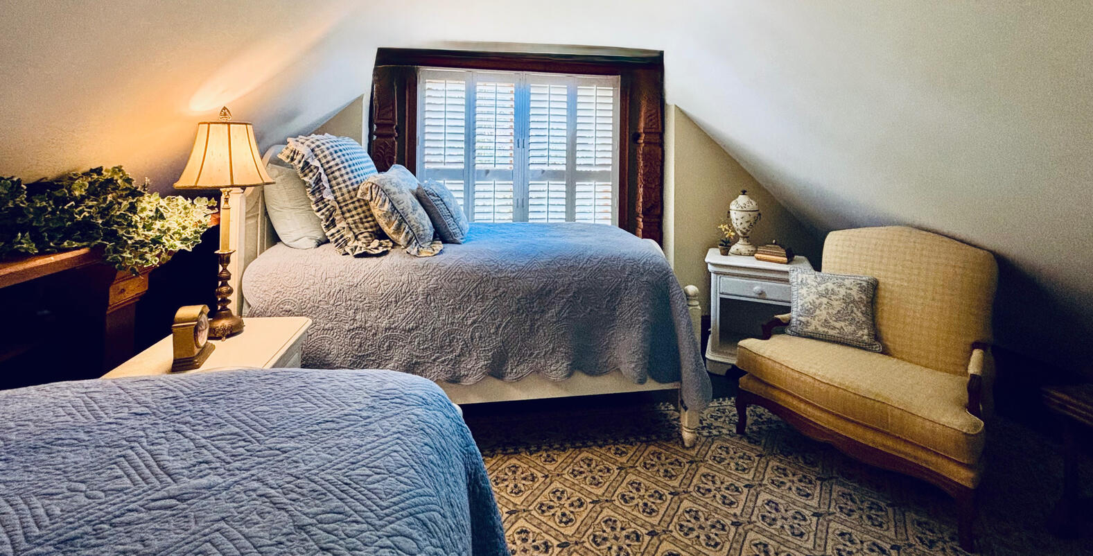 Room Makeover Project. Client envisioned an English Cottage space for her Granddaughters to enjoy when visiting.