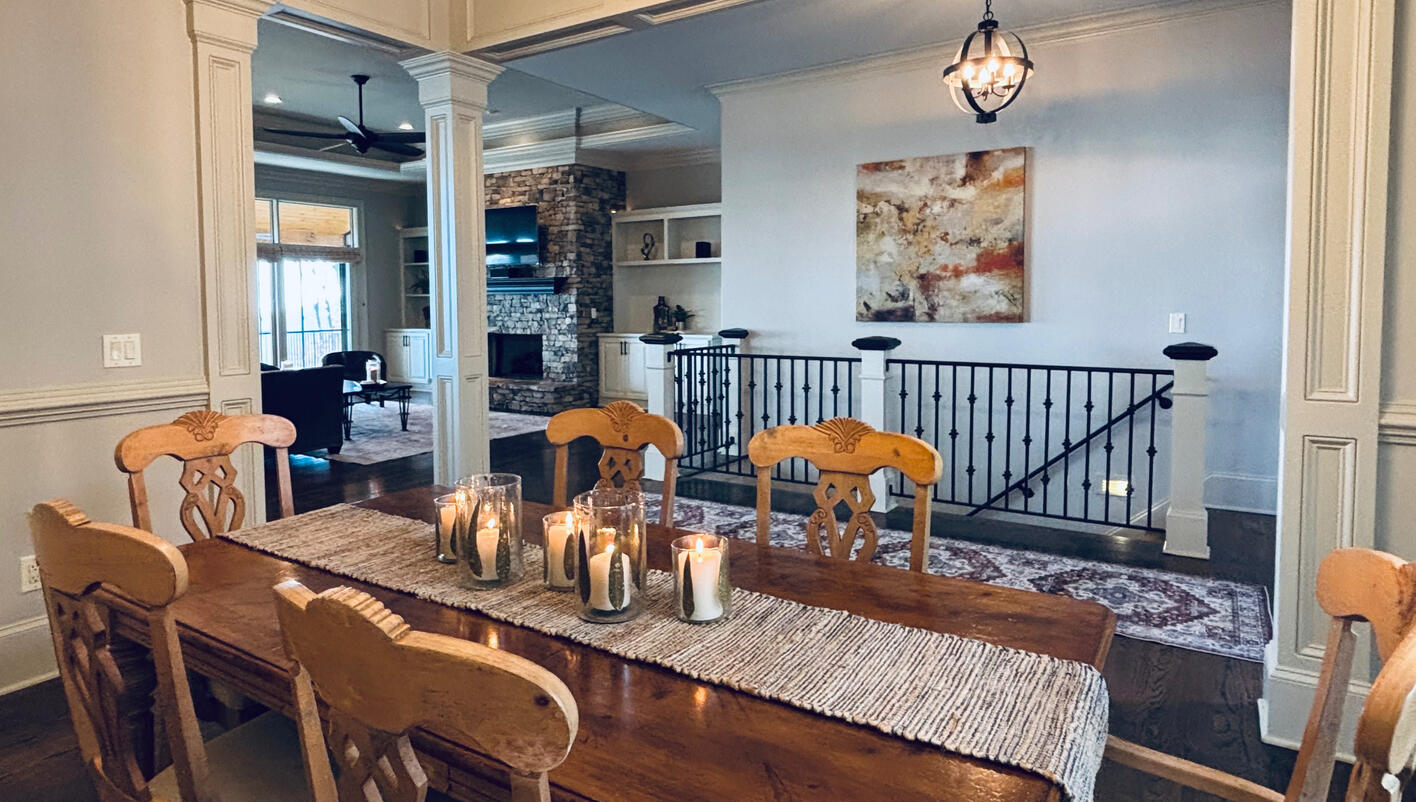 Big Canoe Staging Project. Combination of new & thrifted furnishings sold this home within a couple weeks. Buyers need a little inspiration for their eyes to land on, allowing them to see the homes true potential.