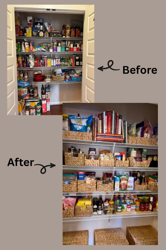 Pantry Glow-Up